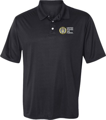 United States Air Force Moisture Wicking Polo