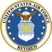 UNITED STATES AIR FORCE RETIRED MILITARY DECAL