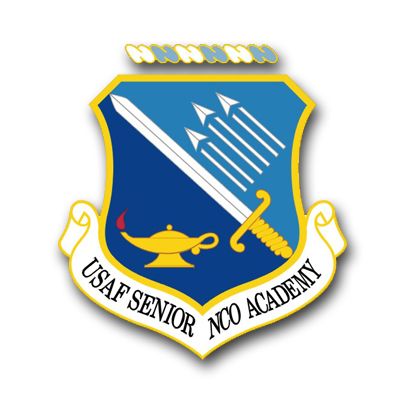 United States Air Force Senior NCO Academy Vinyl Transfer Decal