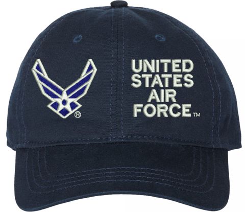 United States Air Force Unstructured Dad Cap