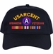 United States Army Central Afghanistan Veteran Embroidered Cap with Ribbons