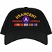 United States Army Central Afghanistan Veteran Embroidered Cap with Ribbons