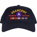 United States Army Central Afghanistan Veteran Embroidered Cap with Ribbons