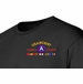 United States Army Central Afghanistan Veteran with Ribbons Embroidered T-Shirt