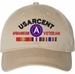 United States Army Central Afghanistan Veteran with Ribbons Unstructured Dad Cap