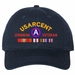 United States Army Central Afghanistan Veteran with Ribbons Unstructured Dad Cap