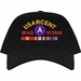 United States Army Central Iraq Veteran Embroidered Cap with Ribbons