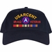 United States Army Central Iraq Veteran Embroidered Cap with Ribbons