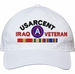 United States Army Central Iraq Veteran with Ribbons Unstructured Dad Cap