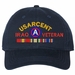 United States Army Central Iraq Veteran with Ribbons Unstructured Dad Cap