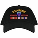 United States Army Europe Afghanistan Veteran Embroidered Cap with Ribbons