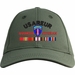 United States Army Europe Afghanistan Veteran Embroidered Cap with Ribbons