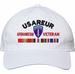 United States Army Europe Afghanistan Veteran with Ribbons Unstructured Dad Cap