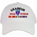 United States Army Europe Iraq Veteran Embroidered Cap with Ribbons
