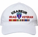 United States Army Europe Iraq Veteran with Ribbons Unstructured Dad Cap