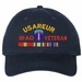 United States Army Europe Iraq Veteran with Ribbons Unstructured Dad Cap