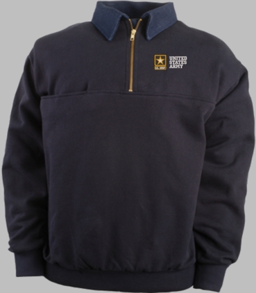 United States Army Game Sportswear Firefighters Quarter-Zip Work Shirt