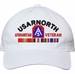 United States Army North Afghanistan Veteran with Ribbons Unstructured Dad Cap