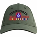 United States Army North Iraq Veteran Embroidered Cap with Ribbons