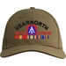 United States Army North Iraq Veteran Embroidered Cap with Ribbons