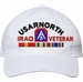 United States Army North Iraq Veteran with Ribbons Unstructured Dad Cap