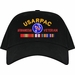 United States Army Pacific Afghanistan Veteran Embroidered Cap with Ribbons