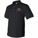 United States Army Pacific Afghanistan Veteran with Ribbons Embroidered Polo