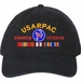 United States Army Pacific Afghanistan Veteran with Ribbons Unstructured Dad Cap