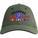 United States Army Pacific Iraq Veteran Embroidered Cap with Ribbons