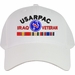 United States Army Pacific Iraq Veteran Embroidered Cap with Ribbons