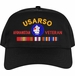 United States Army South Afghanistan Veteran Embroidered Cap with Ribbons