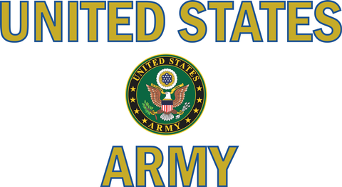 United States Army Vinyl Transfer Window Strip