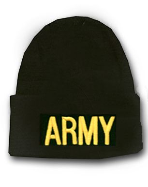 United States Army Watch Cap (Black)