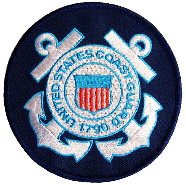 thumbnail interactive-video image 1 of Trade Winds US Coast Guard 1790 Anchors Navy Blue Adjustable Baseball Cap 1 of 3