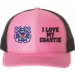 United States Coast Guard Anchor Insignia I Love My Coastie Women's Cap