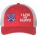 United States Coast Guard Anchor Insignia I Love My Coastie Women's Cap