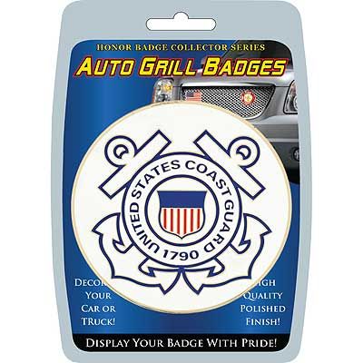 United States Coast Guard Automobile Grill Badge