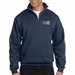 United States Coast Guard Embroidered Quarter-Zip Pullover