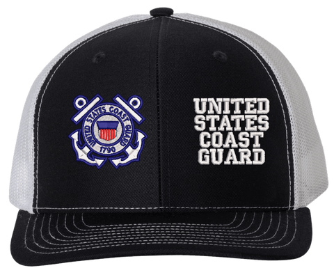 United States Coast Guard Mesh Back Cap