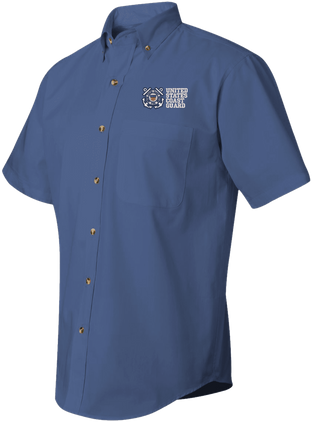 United States Coast Guard Short Sleeve Dress Shirt - CLOSEOUT SALE!