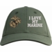 United States Marine Corps Eagle, Globe, & Anchor I Love My Marine Women's Cap