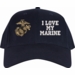 United States Marine Corps Eagle, Globe, & Anchor I Love My Marine Women's Cap