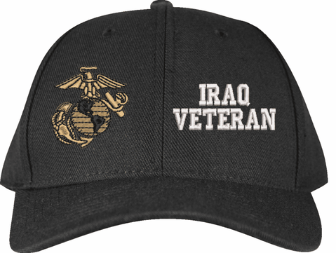 United States Marine Corps Eagle, Globe, & Anchor Iraq Veteran Women's Cap
