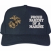 United States Marine Corps Eagle, Globe, & Anchor Proud Parent of a Marine Women's Cap