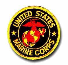UNITED STATES MARINE CORPS EMBLEM 3" PATCH
