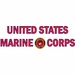 UNITED STATES MARINE CORPS MILITARY WINDOW STRIP
