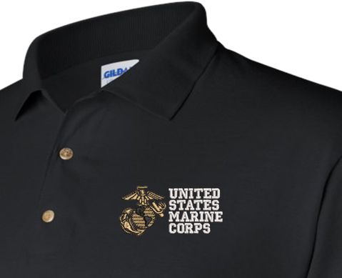 United States Marine Corps Moisture Wicking Polo