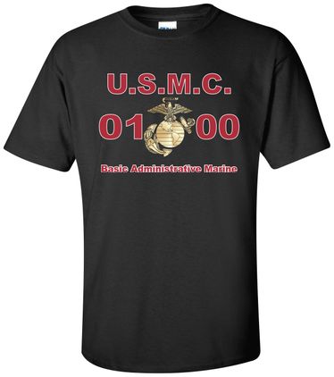 United States Marine Corps MOS 0100 Basic Administrative Marine Apparel