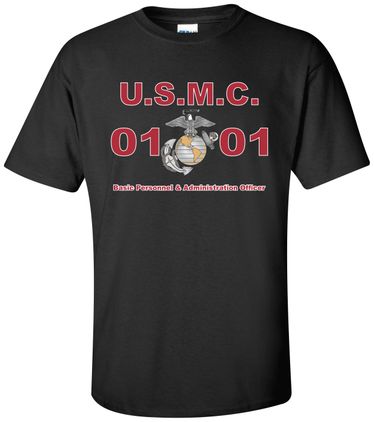 United States Marine Corps MOS 0101 Basic Personnel & Administration Officer Apparel