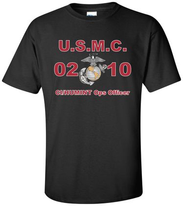 United States Marine Corps MOS 0210 CI/HUMINT Ops Officer Apparel
